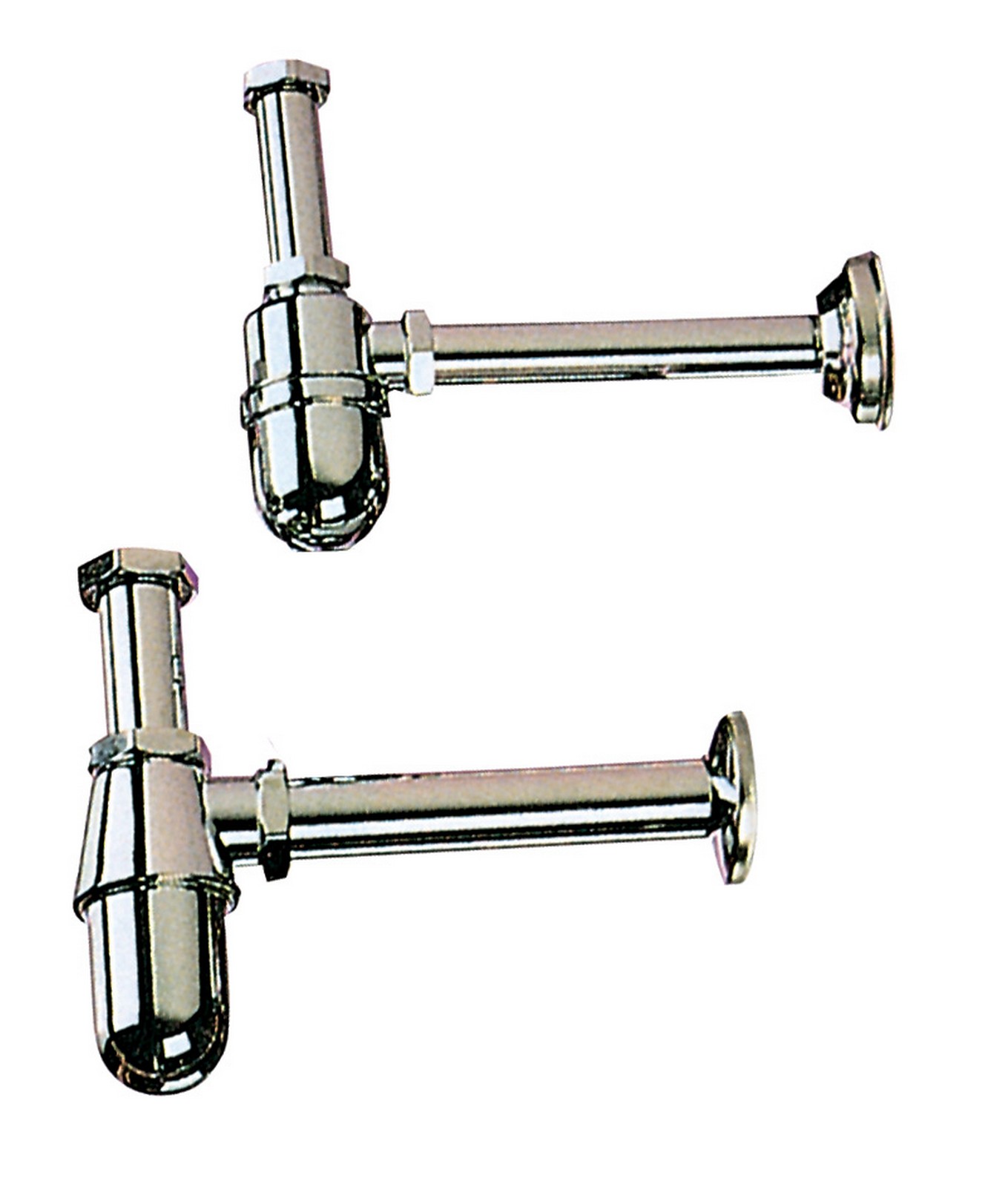 foto del prodotto 2blister blister sifone a bottoglia in ottone cromato gr. 1 1 4 cod ferx.73183