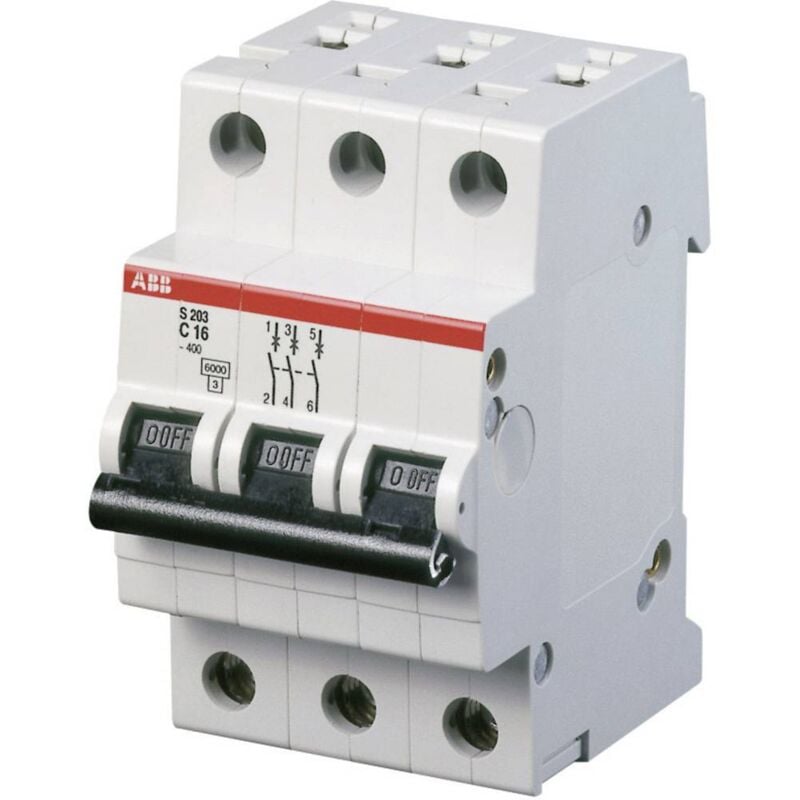 foto del prodotto 2cds253001r0324 s203 c32 interruttore magnetotermico 3 poli 32 a abb