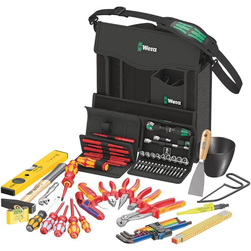 foto del prodotto 2go e 1 werkzeugsatz f r elektroinstallationen wera