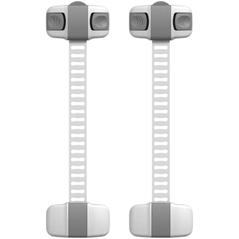 foto del prodotto 2pcs child window blocks baby window restraint baby safety locks gray
