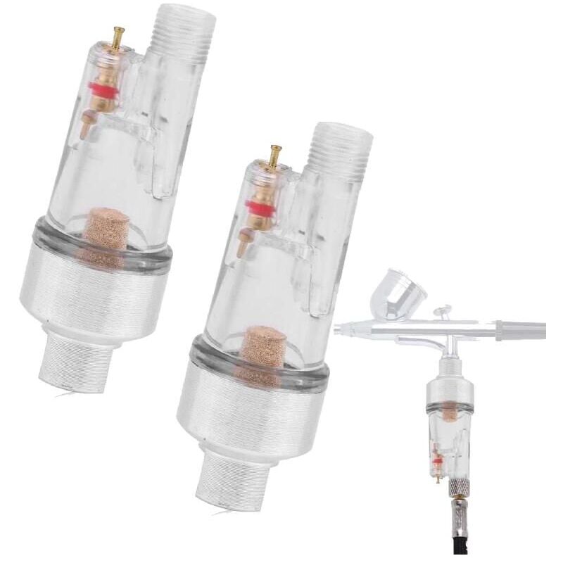 foto del prodotto 2pcs mini filtre air et s parateur d eau 9,51 mm 1 8 pour a rographes