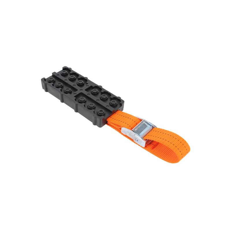 foto del prodotto 2pcs universale 4x4 pneumatici catene da neve fango sabbia riparazione ammaccature cinghie blocco di trazione strumento di salvataggio accessori per