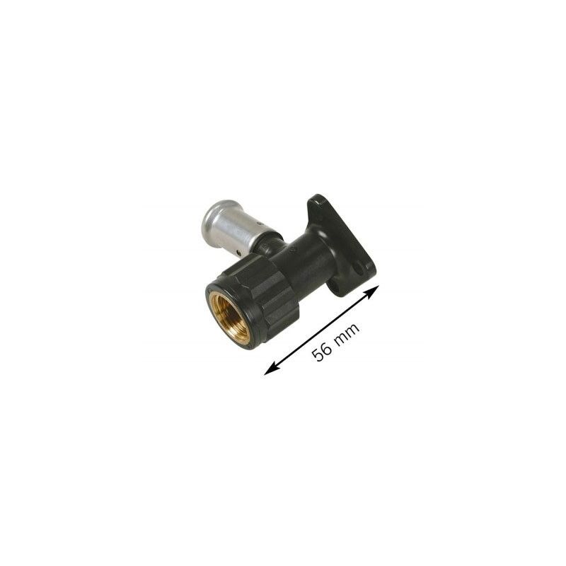 immagine 0 del prodotto 2pk gomito 90 con flangia 26x3 4 f pvdf a pressare 2pk2605