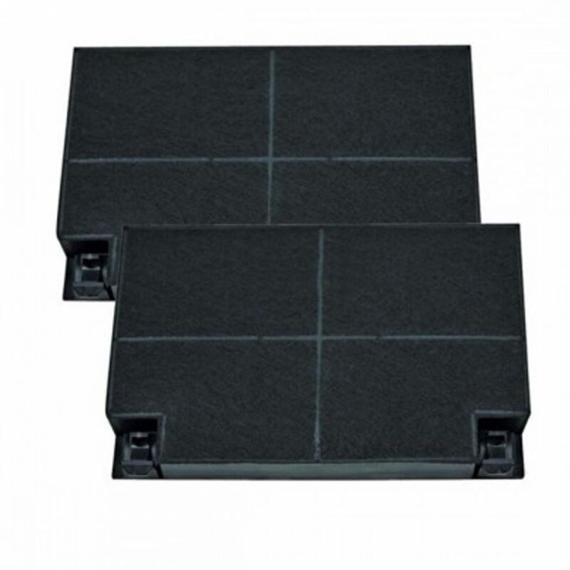 foto del prodotto 2pz filtro cappa carbone attivi faber 229x152x20,6mm omnia isola axia best