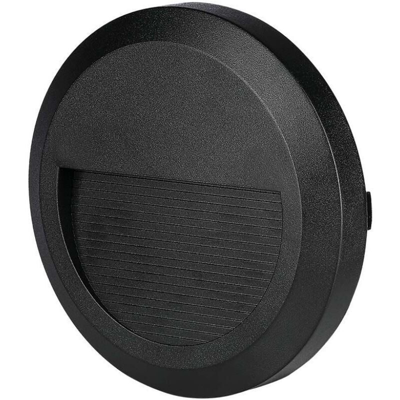 immagine 0 del prodotto 2w led step light black body round 3000k