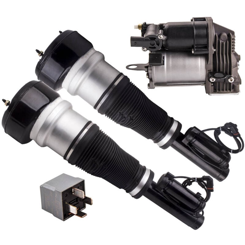 foto del prodotto 2x ammortizzatore aria ant 2213204913 pompa compressore for mercedes s w221