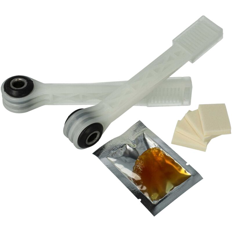foto del prodotto 2x ammortizzatore compatibile con siemens wm12y5, wm14g0, wm14g4, wm12y7, wm12y8, wm13s3, wm14e3, wm14e4, wm14e1, wm14e2 lavatrice 90 n vhbw