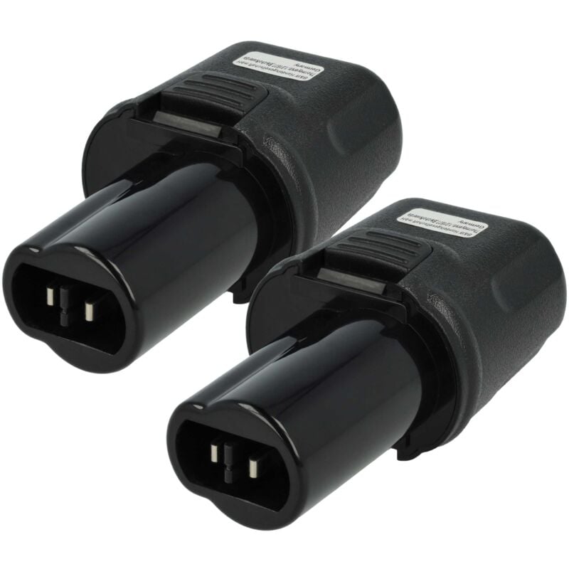 foto del prodotto 2x batteria compatibile con dewalt dc600 screwdriver, dc600ka, dc600 gb, dc600 utensile elettrico 3300 mah, nimh, 3,6 v vhbw
