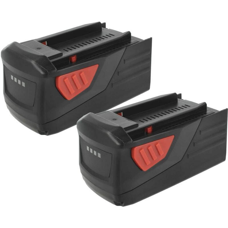 foto del prodotto 2x batteria compatibile con hilti wsc 7.25 a36, te 7a, te7a utensile elettrico 5000 mah, li ion, 36 v vhbw