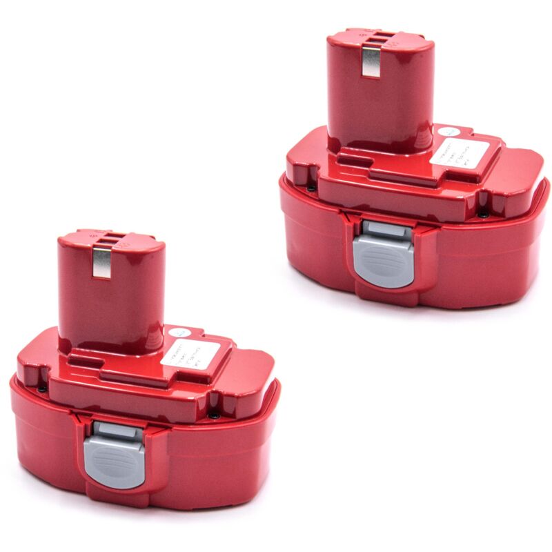 immagine 0 del prodotto 2x batteria compatibile con makita 5036db, 5036da, 5036dwb, 5036dwa, 5026dwd, 5026dwb, 5026dwfe utensile elettrico 2000 mah, nimh, 18 v vhbw