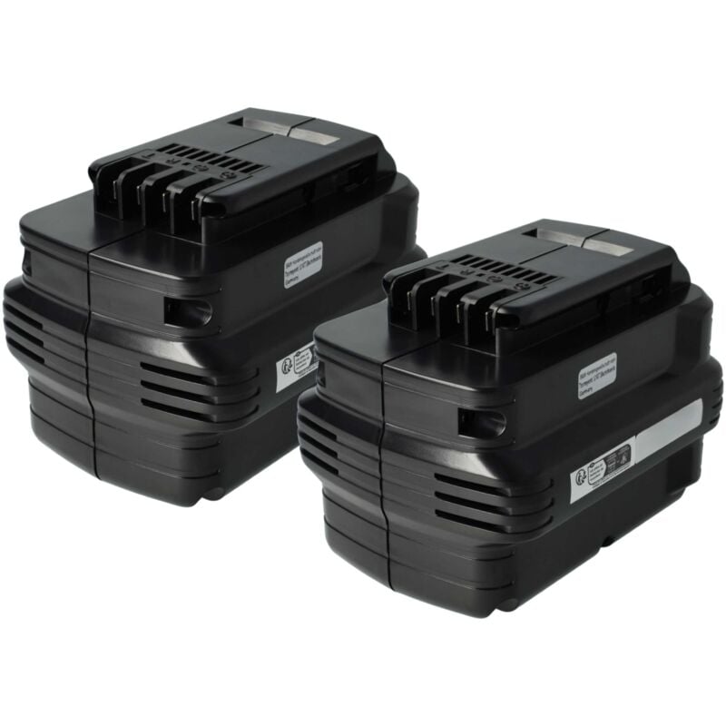 foto del prodotto 2x batteria sostituisce dewalt dw005, de0242, bha24, de0243 xj, de0243, de0241, de0240 xj, de0240 per utensile elettrico 3000 mah, nimh, 24 v vhbw