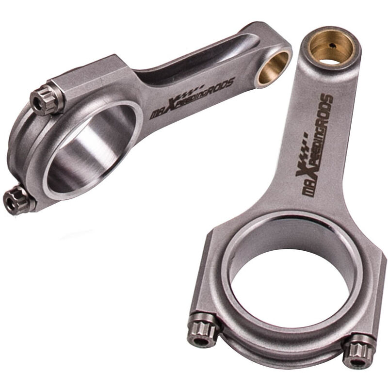 foto del prodotto 2x bielas bielle connecting rods bolts per fiat 500 old model 2 cilindri 120mm