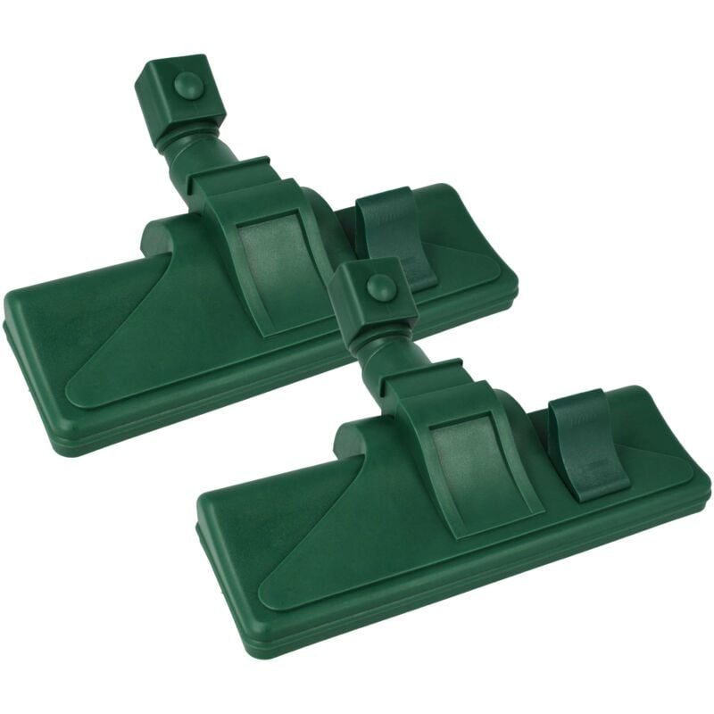 foto del prodotto 2x bocchetta per tappeti compatibile con vorwerk tiger 251, 250 aspirapolvere, 21 cm vhbw