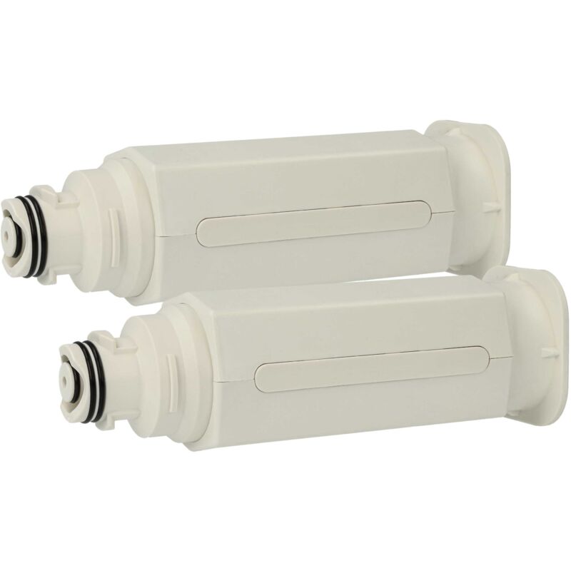 foto del prodotto 2x cartuccia filtro per l acqua compatibile con samsung rf23m8090sr aa, rf23m8570sg, rf23m8090sg aa, rf23m8090sr frigorifero vhbw