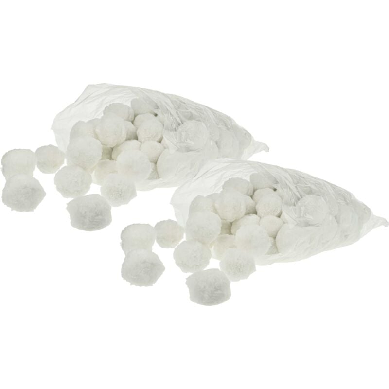 foto del prodotto 2x confezione di sfere filtranti da 500 g sostituisce steinbach 040050 per sistemi di filtraggio per piscine 50 mm vhbw