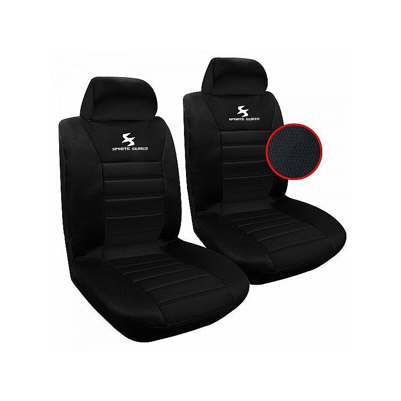 foto del prodotto 2x coprisedili anteriori universali auto seat cover protege sedile 2pz woltu
