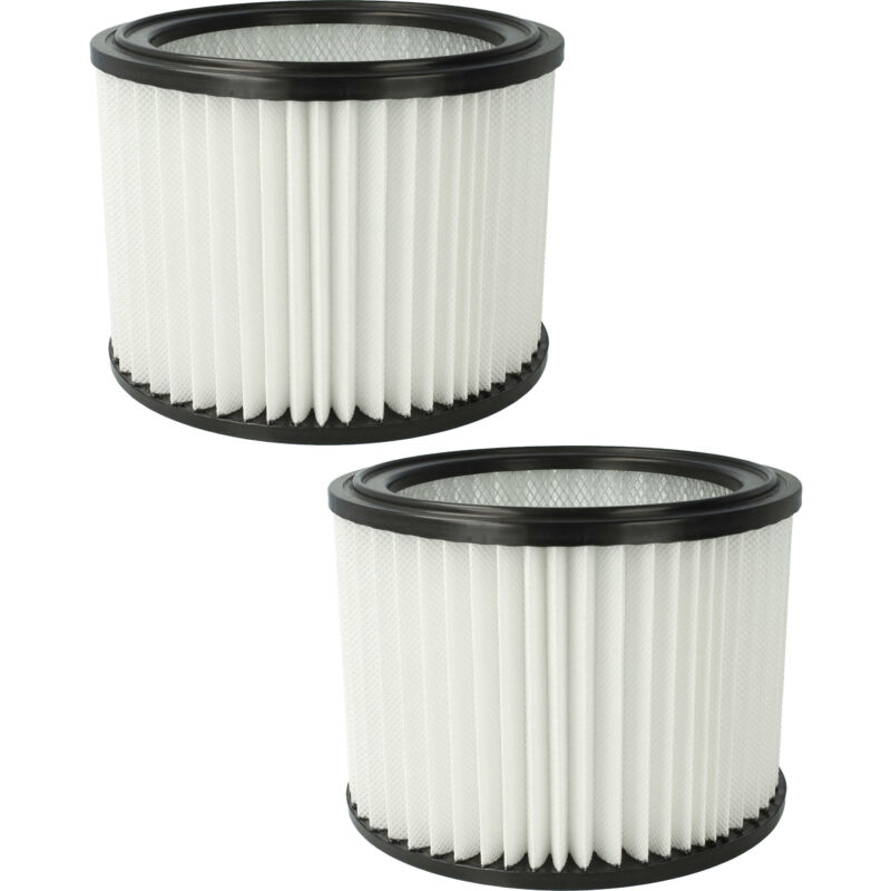 foto del prodotto 2x elemento filtrante compatibile con hitachi / hikoki rp300ydlwa, rp300ydlwaz aspiratore secco/umido - vhbw