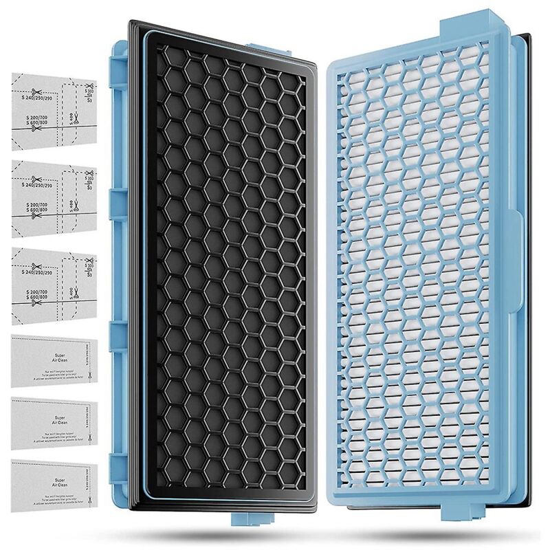 foto del prodotto 2x filtri hepa per aspirapolvere miele compact c1 c2