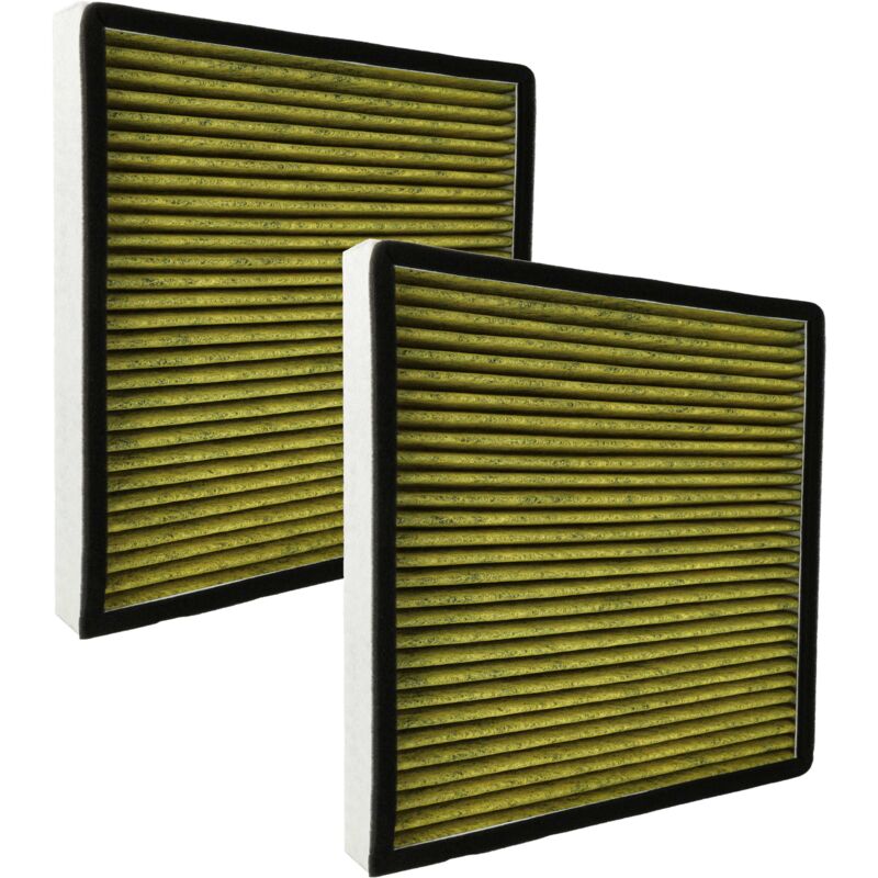 foto del prodotto 2x filtro 4 in 1 compatibile con boneco ah300 depuratore d'aria - con carbone attivo, strato filtrante e rivestimento biofunzionale - vhbw