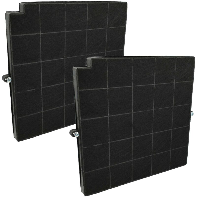 immagine 0 del prodotto 2x filtro a carboni attivi compatibile con arthur martin hbox90x1, hbox90x11, hbox90x112, hboxf5390x cappe aspiranti 26,5 x 25,8 x 1,8 cm vhbw