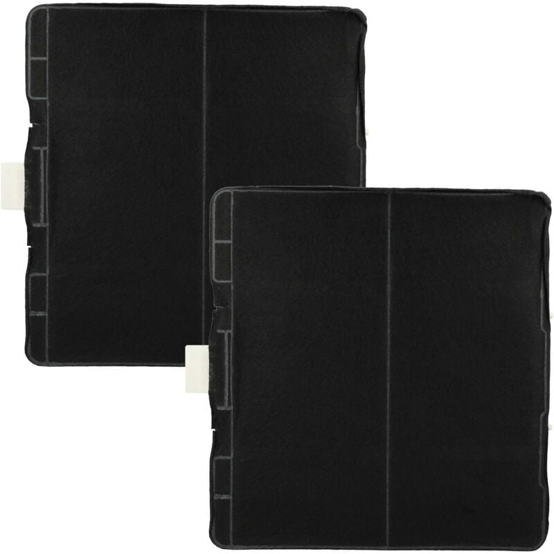foto del prodotto 2x filtro a carboni attivi compatibile con balay 3bc 8660 xm, 3bc 8660, 3bc 865 p, 3bc 866 xm, 3bc 865 xm cappe aspiranti - 23,3 x 21,5 x 2,2 cm