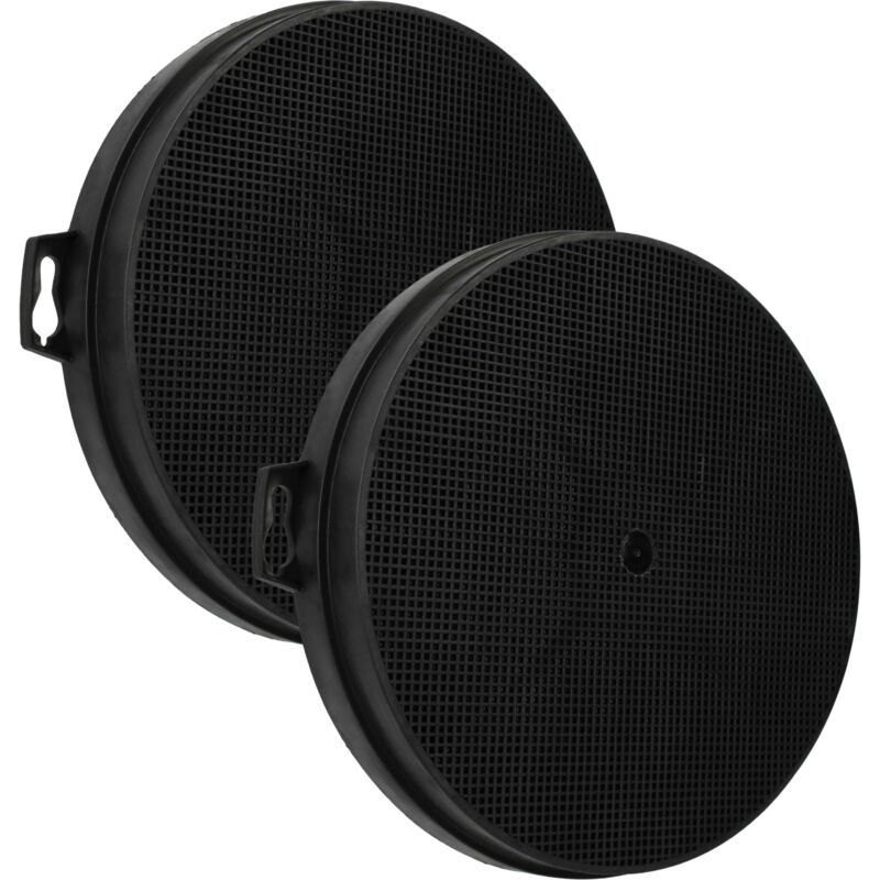 foto del prodotto 2x filtro a carboni attivi compatibile con baumatik p36ss, p36bgl, ombra 3.1ss, k9ss, k6ss, isl941ss, isl941, isl94.1ss cappe aspiranti - 21 cm - vhbw