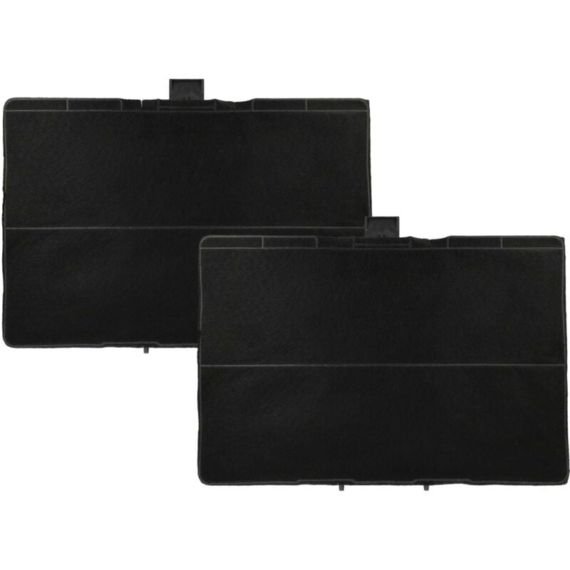 foto del prodotto 2x filtro a carboni attivi compatibile con bosch dib12t151 03, dib12t151 04, dib91jn55, dib97im50 cappe aspiranti - 31,5 x 21,5 x 2,3 cm - vhbw