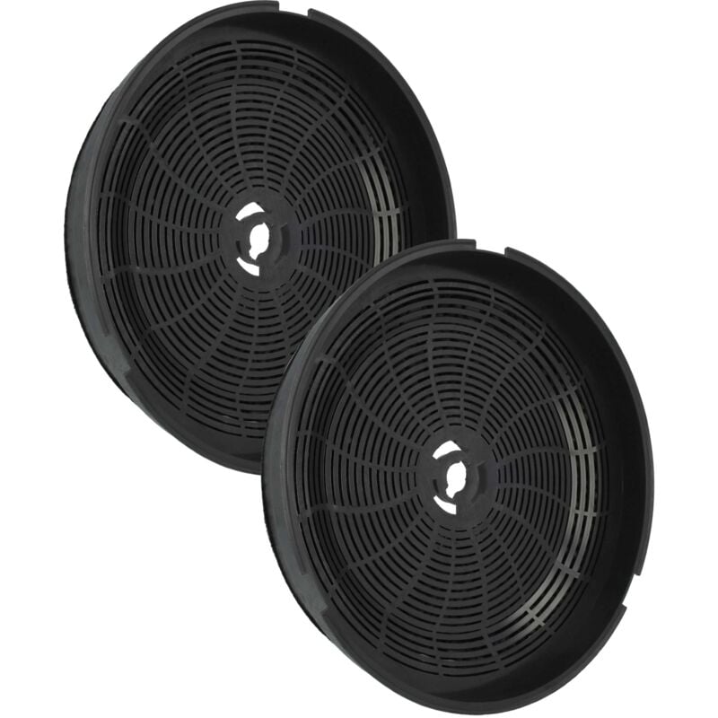 foto del prodotto 2x filtro a carboni attivi compatibile con cda caple cge10 2bl, cca7ss, cca7si, cca7, cca5wh, cge10s, cge10bl, cge10 2ss cappe aspiranti - vhbw
