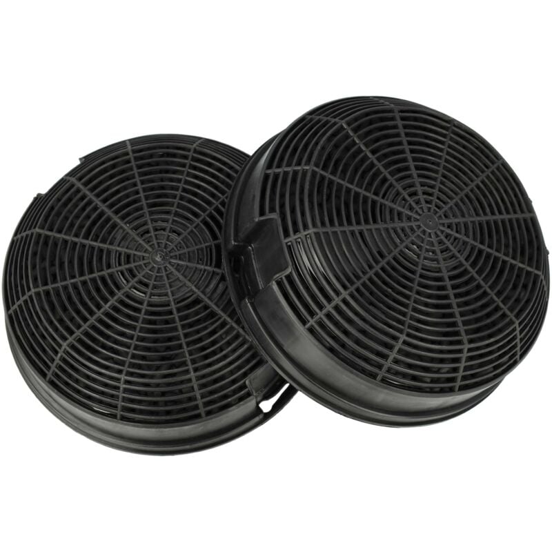 foto del prodotto 2x filtro a carboni attivi compatibile con faure fhc60131x, fhc90131n, fhc60131n, fhc60131w, fhc 60131n, fhc 60131x cappe aspiranti - 15,3 cm - vhbw