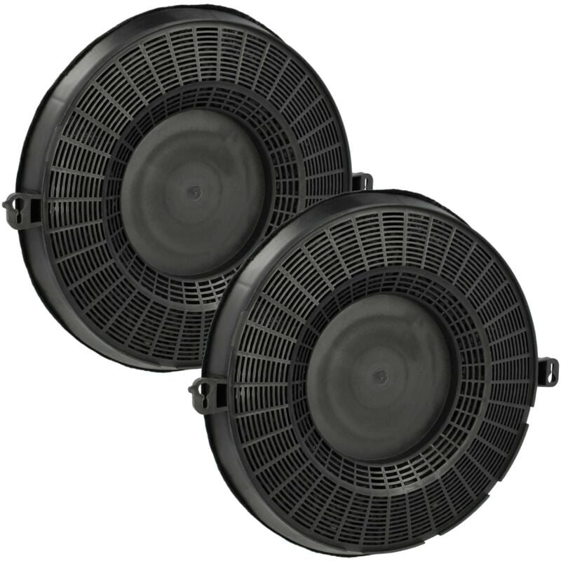 foto del prodotto 2x filtro a carboni attivi compatibile con ikea 303.066.26hdud1050gghottei, 303.0666. .26, 303.221.55, 401.652.11 hdl40s cappe aspiranti - vhbw