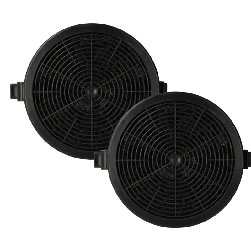foto del prodotto 2x filtro a carboni attivi compatibile con klarstein sofia 60 10034259 , 90 10034261 cappe aspiranti - 11,2 cm - vhbw