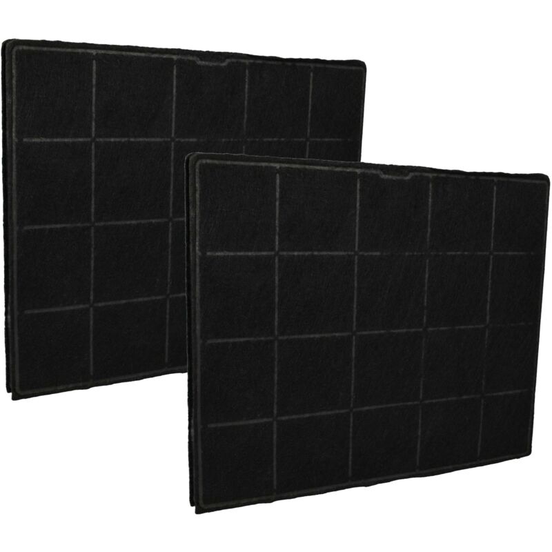 foto del prodotto 2x filtro a carboni attivi compatibile con progress pdb9040e, pdb9050e, pdb6050e, pdb6040e cappe aspiranti vhbw