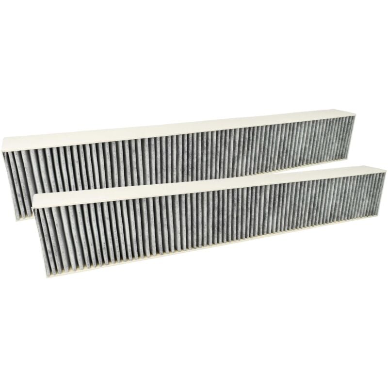 foto del prodotto 2x filtro a carboni attivi compatibile con siemens ex877lx36e 13, ex877lx33e 01 cappe aspiranti vhbw
