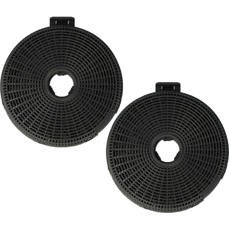 immagine 0 del prodotto 2x filtro a carboni attivi compatibile con teka cc 485 isla, cl 90, cc 40, cnl 6610, d4c, cl 90 studio line, cnl 9610 cappe aspiranti 20 cm vhbw