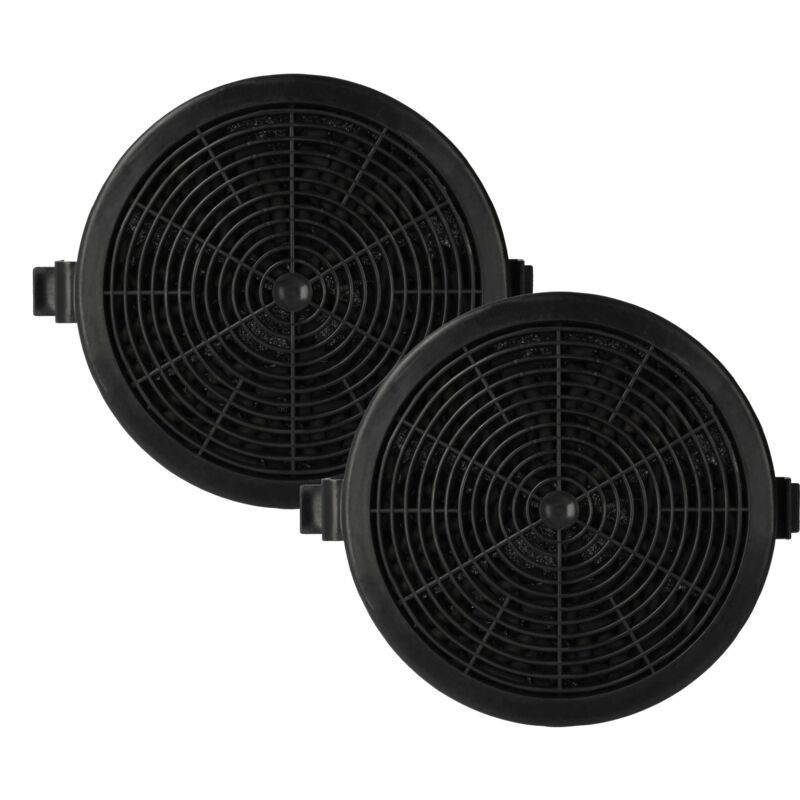 foto del prodotto 2x filtro a carboni attivi sostituisce klarstein dsm-sofia-cf, 10035567 per cappe aspiranti - 11,2 cm - vhbw