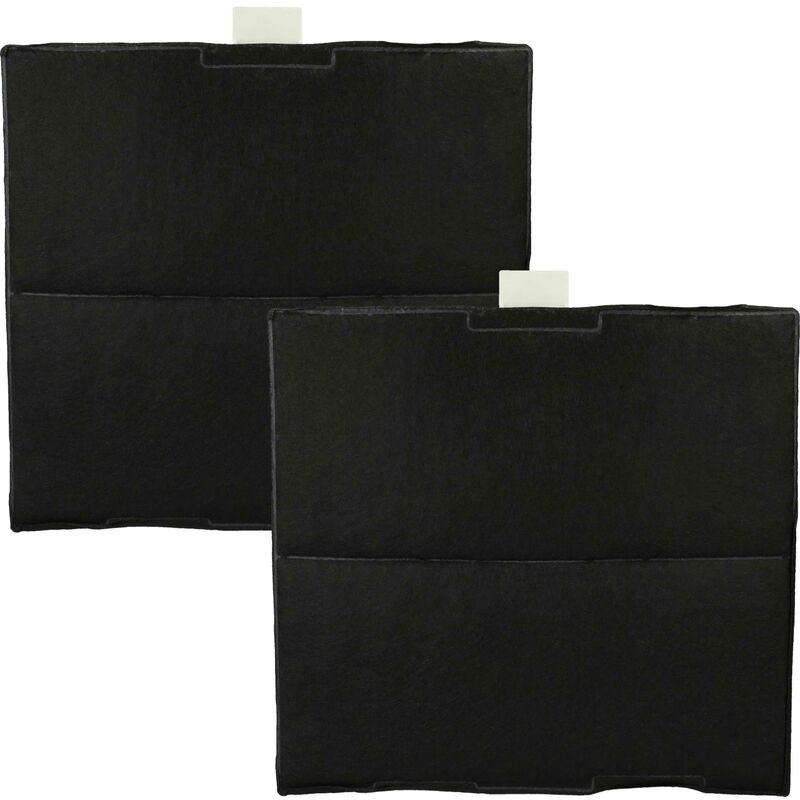 foto del prodotto 2x filtro a carboni attivi sostituisce neff z5131x1, z5131x5 per cappe aspiranti 23,5 x 22 x 2 cm vhbw