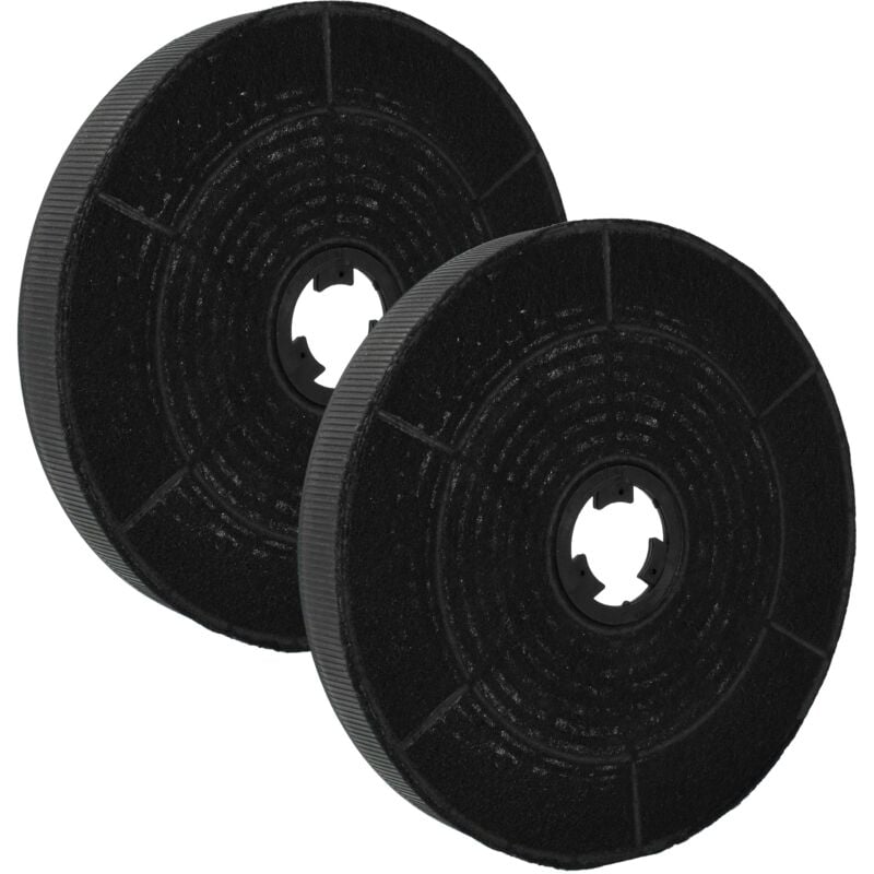 foto del prodotto 2x filtro a carboni attivi universale per cappe aspiranti - 16 cm - vhbw