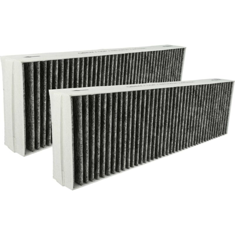 foto del prodotto 2x filtro a carboni attivi universale per cappe aspiranti 43 x 13 x 5 cm vhbw