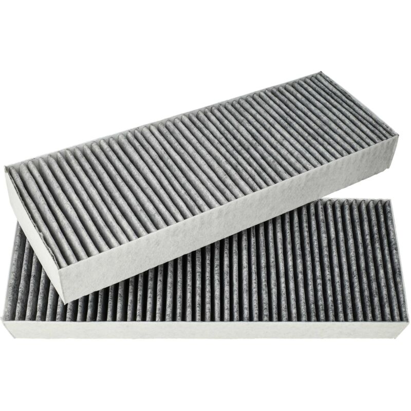 foto del prodotto 2x filtro ai carboni attivi compatibile con bora bfiu series, serie bhu, serie biu cappa aspirante da piano cottura 34 x 12,2 x 4,25 cm vhbw