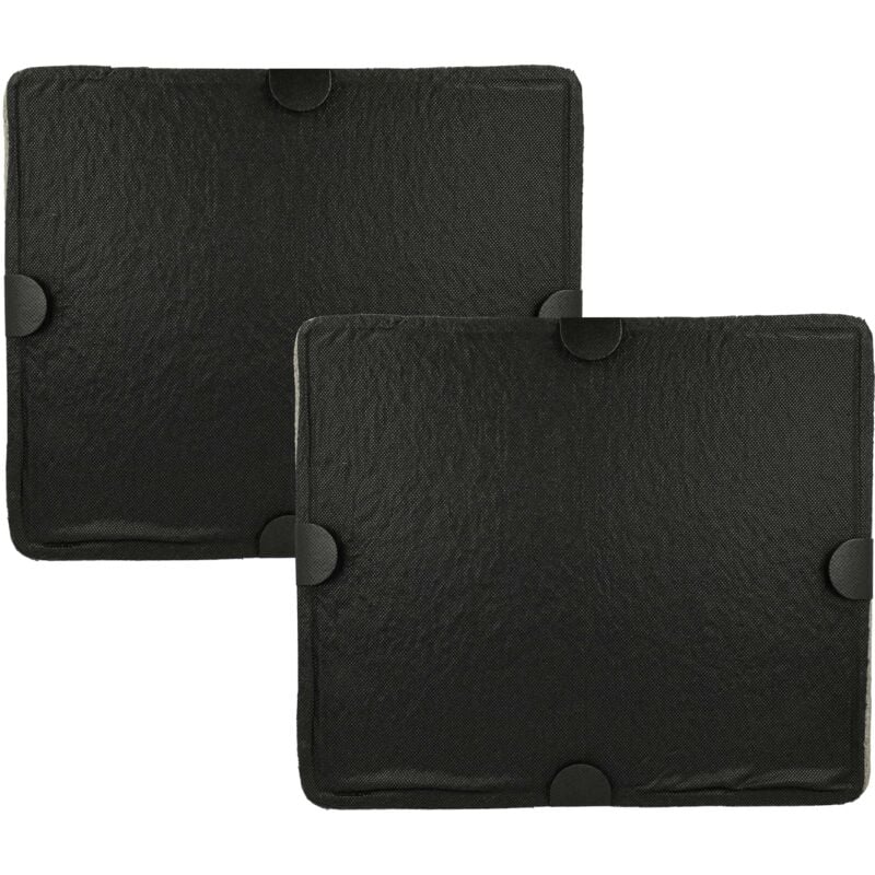 foto del prodotto 2x filtro ai carboni attivi compatibile con miele da 429 4 titan, da 429 6 c, da 4298 w, da 4298 w c cappa da cucina 29 x 24,5 x 2 cm vhbw