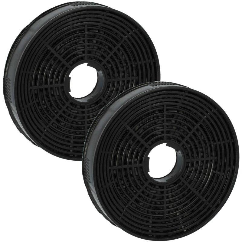 foto del prodotto 2x filtro ai carboni attivi compatibile con silverline af 90, delta, esty, kul 1, kubik cappa da cucina vhbw
