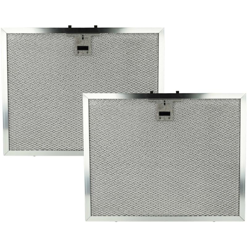 foto del prodotto 2x filtro anti grasso compatibile con alapure mfr032 cappa da cucina, metallo vhbw