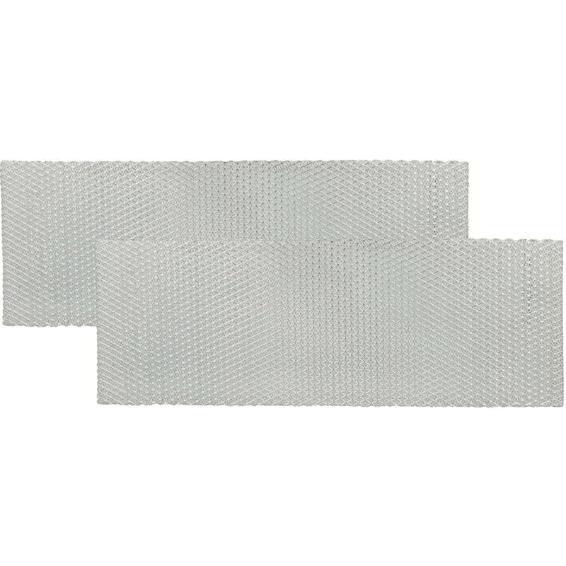 foto del prodotto 2x filtro anti grasso compatibile con bauknecht dni 2263 857402312000, dni 3260 857415001020 cappa da cucina 45,2 x 16 x 0,35 cm, metallo vhbw