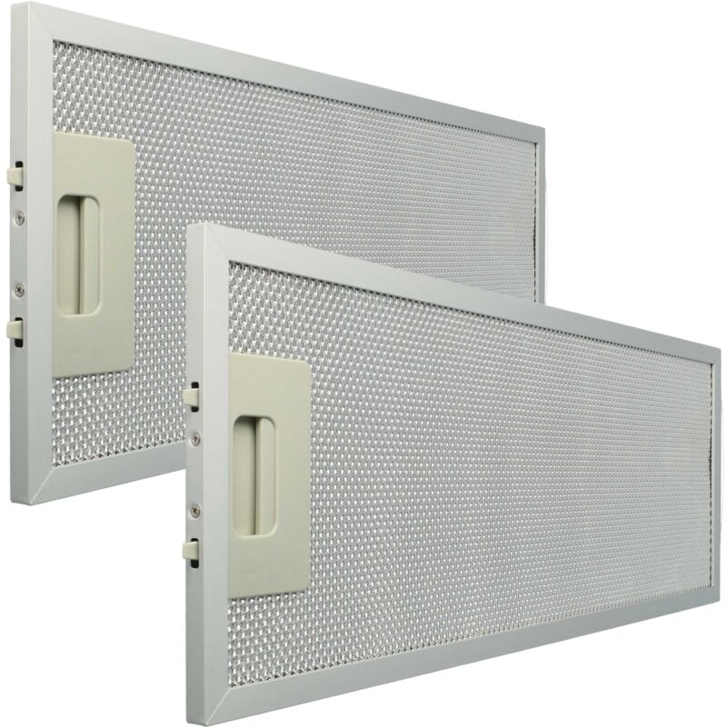foto del prodotto 2x filtro anti grasso sostituisce klarstein 10034875 per cappa da cucina, alluminio vhbw