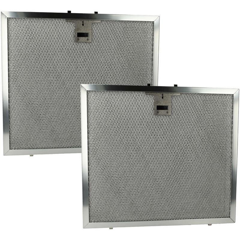foto del prodotto 2x filtro anti grasso sostituisce miele 301010910281, 08270380, 4002514170138 per cappa da cucina 27,3 x 30,6 x 0,9 cm, acciaio inox vhbw