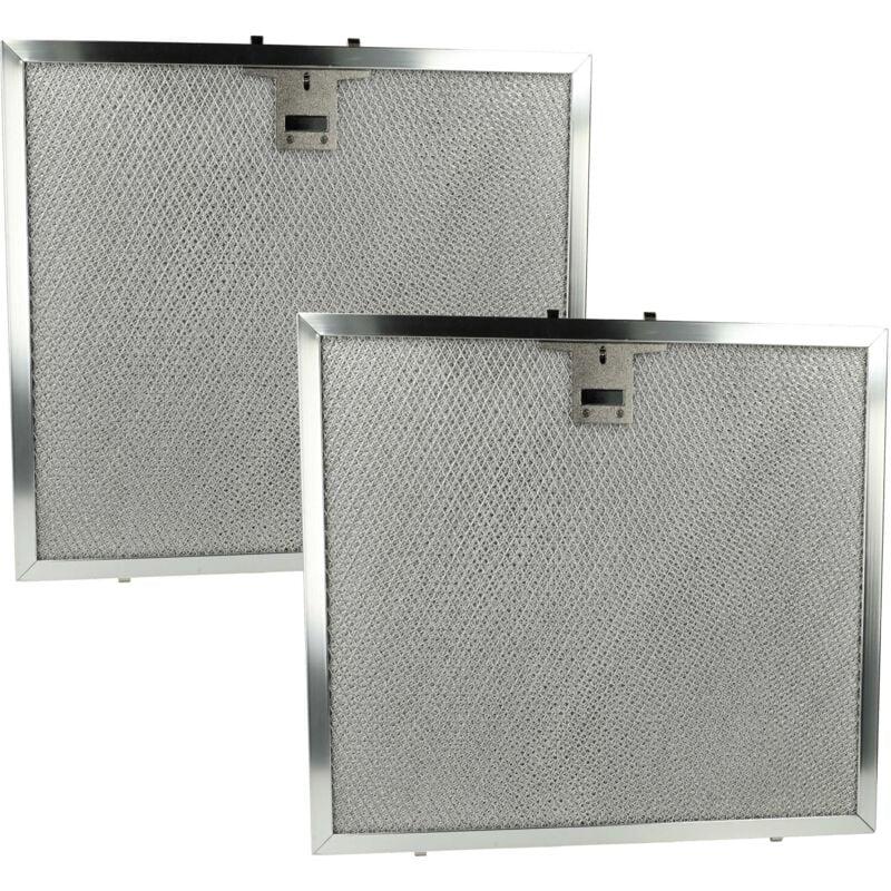 foto del prodotto 2x filtro anti grasso sostituisce miele 4002515415979, 8269491, 8262680 per cappa da cucina 28,4 x 31,5 x 0,9 cm, acciaio inox vhbw