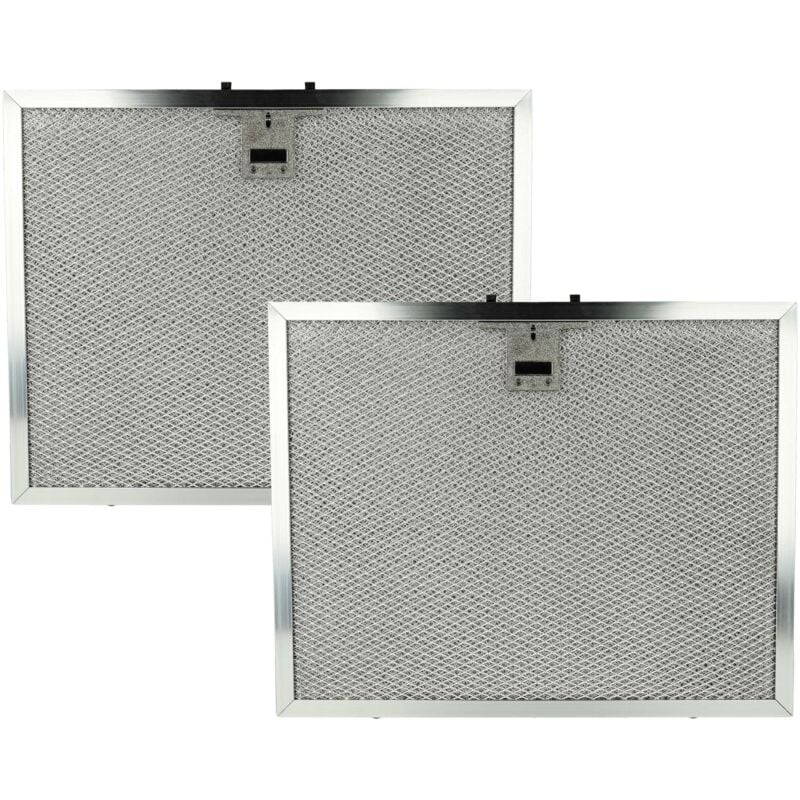 foto del prodotto 2x filtro anti grasso sostituisce miele 4002515643143, 8258241 per cappa da cucina, metallo vhbw