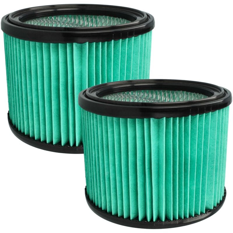 foto del prodotto 2x filtro compatibile con bosch 060197c100, 06019e5100 aspirapolvere - filtro hepa azzurro nero - vhbw