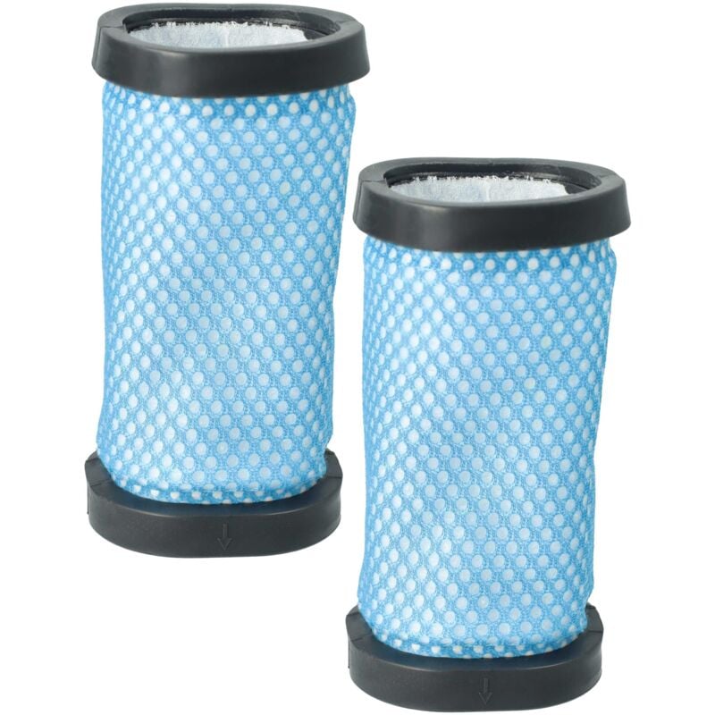 foto del prodotto 2x filtro compatibile con hoover ra22afpr 011, ra22alg 011, ra22ddb 011, ra22alg 019 aspirapolvere filtro aria di scarico, nero bianco blu