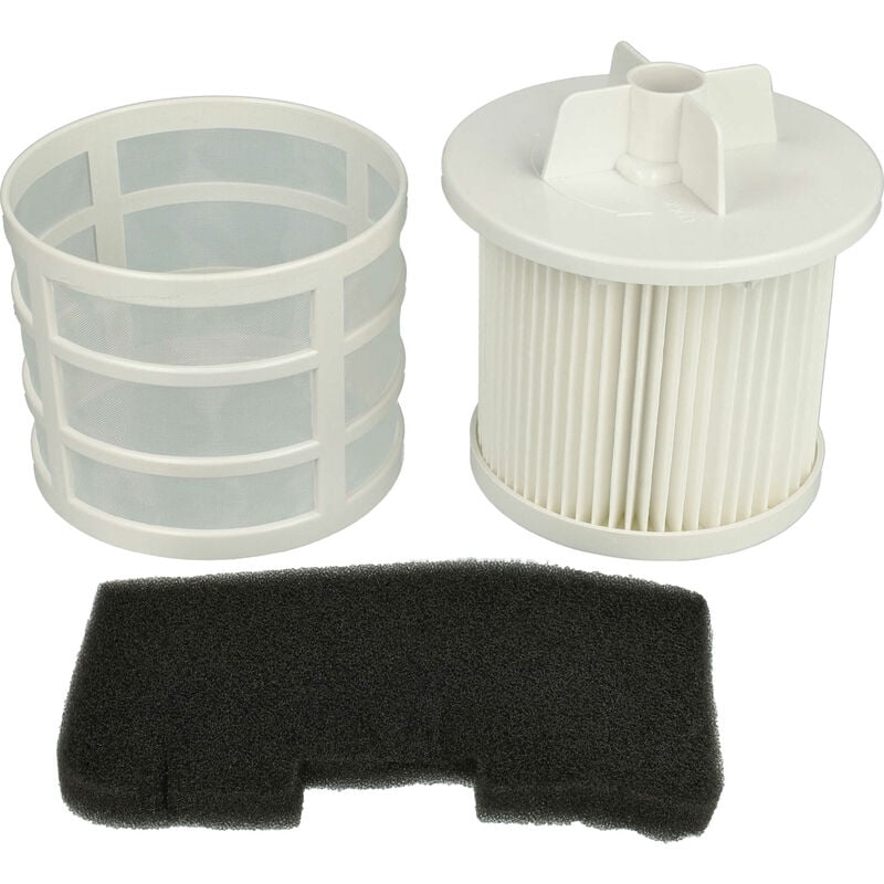 foto del prodotto 2x filtro compatibile con hoover tsbe2003 011 39001005, tsbe2003 020 39001113 aspirapolvere - filtro aria di scarico, filtro pre-motore - vhbw